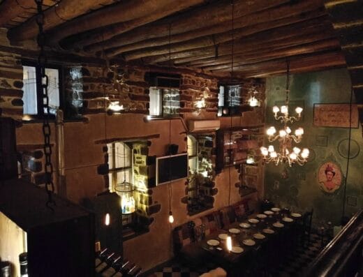 Chandelier Bar